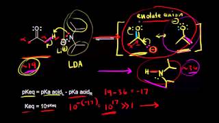 Enolate formation from ketones  Alpha Carbon Chemistry  Organic chemistry  Khan Academy [upl. by Minton976]