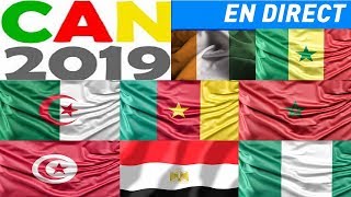 🔴 TIRAGE AU SORT CAN 2019 LIVE TALK  AFRICA CUP [upl. by Aron]