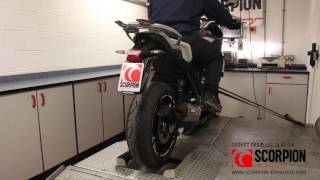 BMW S1000XR OEM vs Serket Parallel SlipOn  By Scorpion Exhausts [upl. by Gadmon]