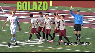 Long Shot Goal  Kearny vs La Jolla High School Boys Soccer [upl. by Wessling]