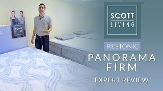 Restonic Scott Living Panorama Firm Mattress Expert Review [upl. by Sorac535]