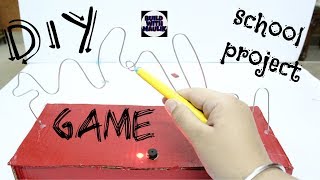 how to make an electric game  best school project [upl. by Rhetta]