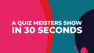 Quiz Meisters  Trivia event show in 30 seconds [upl. by Idnic]