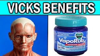 16 Powerful Health Benefits and Uses of Vicks Vaporub YOU NEED TO KNOW [upl. by Lertnahs]