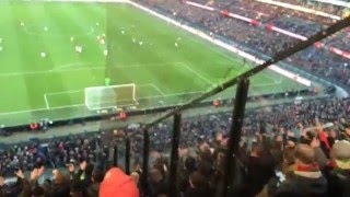 Cheerio Cheerio in Eindhoven zingen we zo  Feyenoord  PSV  02  17012016 [upl. by Kihtrak293]