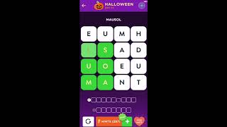 WordBrain 2 Halloween Event Day 14 October 28 2023 Answers Solutions and Walkthrough [upl. by Alston]