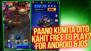 Android amp IOS  Bagong Free to play amp Play to Earn NFT Game  PAANO KUMITA DITO KAHIT FREE [upl. by Enneyehc]