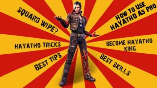 😈Hayato Hidden Tricks megamerHow to use hayato as proFree Fire best charactor [upl. by Hilario]