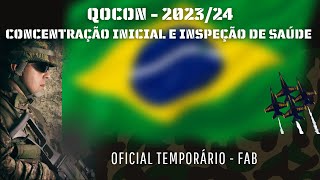 ⚡OFICIAL Temporário da Aeronáutica  Concentração Inicial – Dicas Atualizadas  QOCon 20232024 [upl. by Lacie]