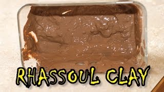 Rhassoul Clay Mask for Natural Hair [upl. by Eornom]