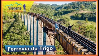 Ferrovia do Trigo Viaduto 13 e Mula Preta [upl. by Slifka25]