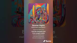 Bosnian Nights 1 Global Balkan AI Electro Swing [upl. by Eendyc]