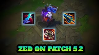 ZED META THIS PATCH  WILD RIFT [upl. by Martens746]