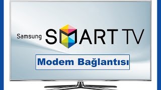 Samsung Smart TV modem  internet bağlantısı [upl. by Armilla]