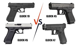 Glock 19 17 45 47 Which Is Right For You [upl. by Peggie]