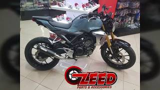 Honda CB 150R Thailand CB150R PR2 Exhaust Review [upl. by Nagn291]