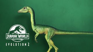 COMPSOGNATHUS  Dinosaur Species PROFILE  Jurassic World Evolution 2 [upl. by Wachtel529]