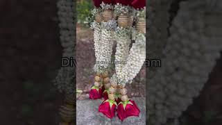 Rose Garland wedding weddingflowers musicgenre song musicsong love bridelhairstyle [upl. by Prince]