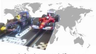 F1 Calendar 2011  Carrera 143 slot racing tracks [upl. by Arhoz]