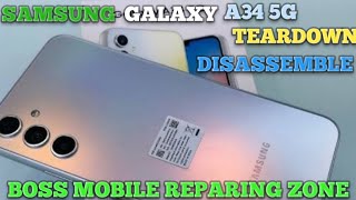 🔥💯 SAMSUNG GALAXY A 34 5G TEARDOWN amp DISASSEMBLE POSSIBLE [upl. by Cathryn]