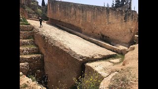 The Megalithic Limestone Quarry At Baalbek In Lebanon [upl. by Emmerich112]