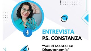 Entrevista Salud Mental y Disautonomía [upl. by Ttereve]