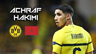 Achraf Hakimi 2019  Amazing Defensive Skills Runs amp Goals  Borussia Dortmund \ اشرف حكيمي [upl. by Thomasa195]