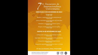 7mo ENCUENTRO DE INTERNACIONALISTAS UNIVERSITARIXS [upl. by Hamal371]