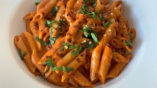 GIGI HADIDS FAMOUS Pasta without Vodka  Tiktok Spicy Pasta Recipe  Best Spicy Sauce Penne Pasta [upl. by Krystal]