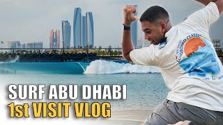 Surf Abu Dhabi first impressions WSL Longboard Classic 2024 [upl. by Asaph]