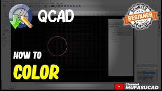 QCAD How To Color [upl. by Libys]