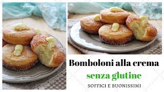 Bomboloni alla crema SENZA GLUTINE [upl. by Singer958]