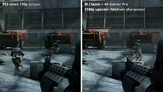 PS3 Image Enhancement And 4K Upscaling Test  Killzone 2 [upl. by Ennaerb561]