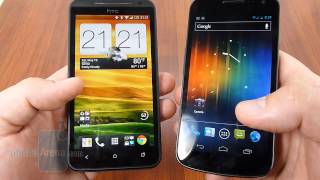 HTC EVO 4G LTE vs Samsung Galaxy Nexus [upl. by Ennywg566]