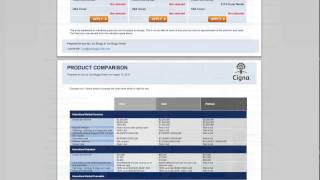 Cigna Global Broker Quote Tool [upl. by Rusticus]