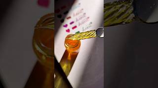 Glass Dip PenHow To Use Glass Dip PenSatisfying trending ytshorts subscribe [upl. by Suollecram]