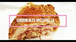 Cordon bleu mozzarella  EASYCOOK [upl. by Hulburt]