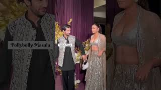 Anushka Ranjan and Aditya Seal at Manish Malhotra’s house [upl. by Marrissa]