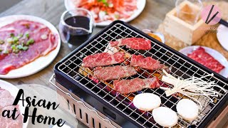 How to Yakiniku at Home Japanese Style Korean BBQ [upl. by Tremayne412]