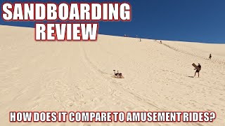 Sandboarding Review Moreton Island  How Does it Compare to Amusement Rides [upl. by Oicirbaf64]