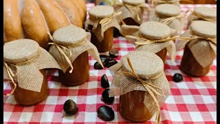 MARMELLATA DI ZUCCA E CASTAGNE🧡🤎 [upl. by Derfniw]