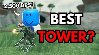 THE NEW GATLING GUN IS BROKEN  STRONGEST TOWER EVER  Tower Defense Simulator UPDATE [upl. by Mcgraw]