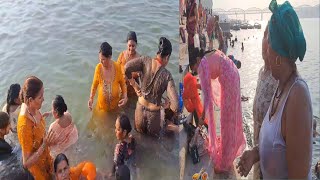 Ganga Snan Vlog Haridwar Bathing virendervlogs [upl. by Slin642]