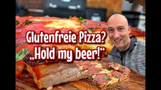 Glutenfreie Pizza  der Hit aus dem Netz ausprobiert  Westmünsterland BBQ [upl. by Onivla283]