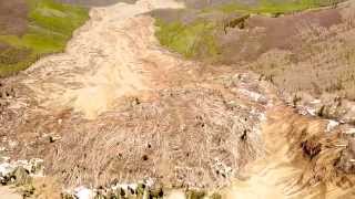 Mudslide near Collbran Mesa County [upl. by Vedette]