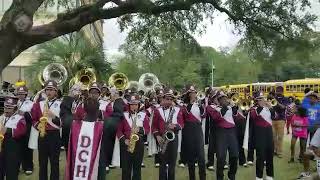 Dougherty Phantom Trojan Marching Hay 2017 ASU Homecoming Parade [upl. by Pahl723]