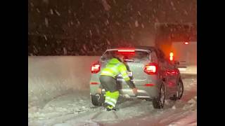 Wintereinbruch Viel Schnee in Bayern und Tirol 13112019 [upl. by Lehcem]