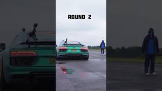 Audi R8 Vs TT RSR drag race shorts youtubeshorts audi r8 dragrace supercars creditcarwow [upl. by Ettenav875]