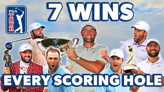 EVERY scoring hole from ALL of Scottie Scheffler’s wins in 2024 [upl. by Greenlee363]