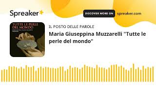 Maria Giuseppina Muzzarelli quotTutte le perle del mondoquot [upl. by Notslah]